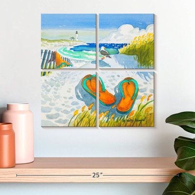 Gillard Seagull Flip Flops