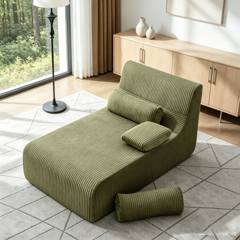 Méridienne Modern, Green