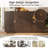 58.8" 8-Door Mid-Century Modern Wood Sideboard Set Vintage Four-Door Cabinet（2 PCS）With Storage Cabinets & Open Shelves-1128795993