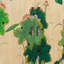 Console en bois d'orme massif