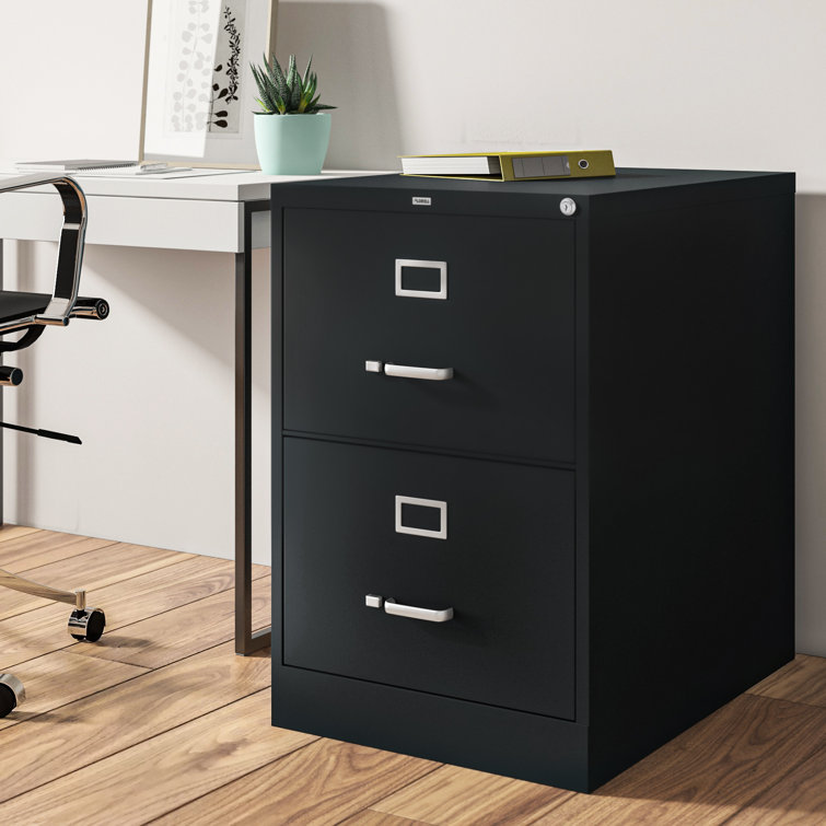 Fortress 18'' Wide 2 -Drawer Steel File Cabinet