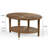 Solid Wood Oval Coffee Table-1661151204