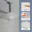 Rain Fixed Shower Head-1205589345