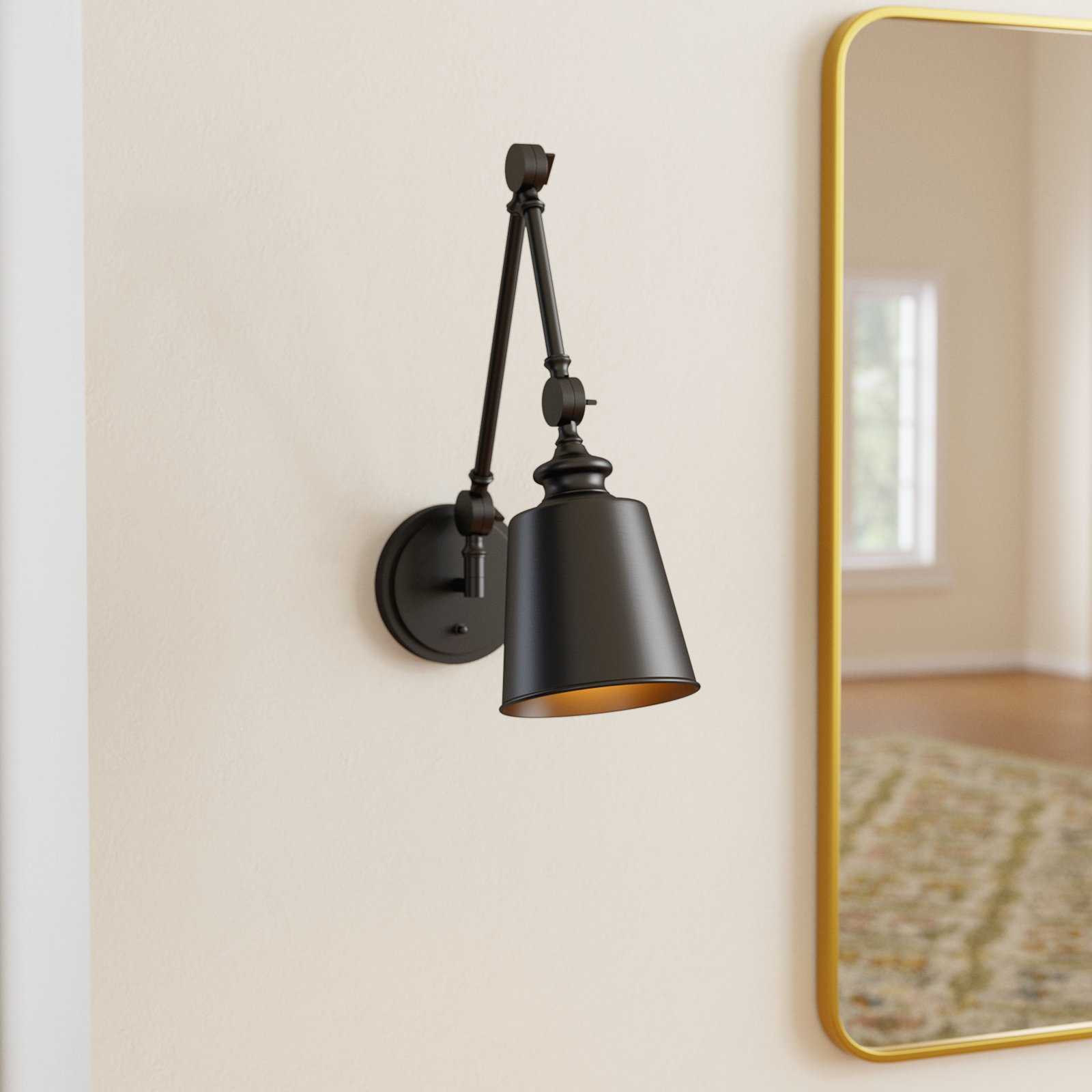 Richwood 2 Light Steel Dimmable Wall Sconces, Oil Rubbed Bronze