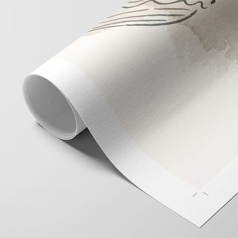 Bustes grecs V - impression sur toile seulement - non encadrée, H 18 po x l 12 po