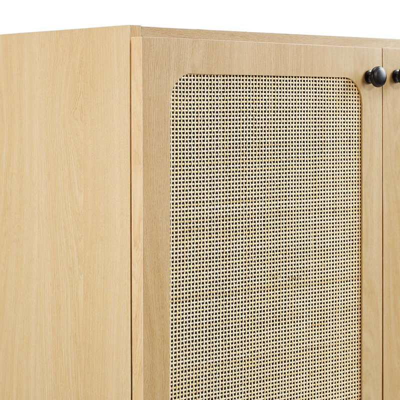 Base de meuble-lavabo simple 29,5 po Modway, Chêne