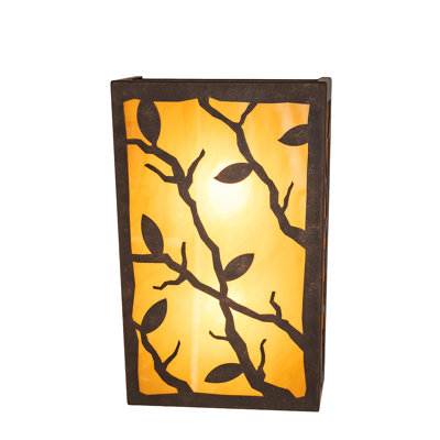 Steel Flush Mounted Sconce