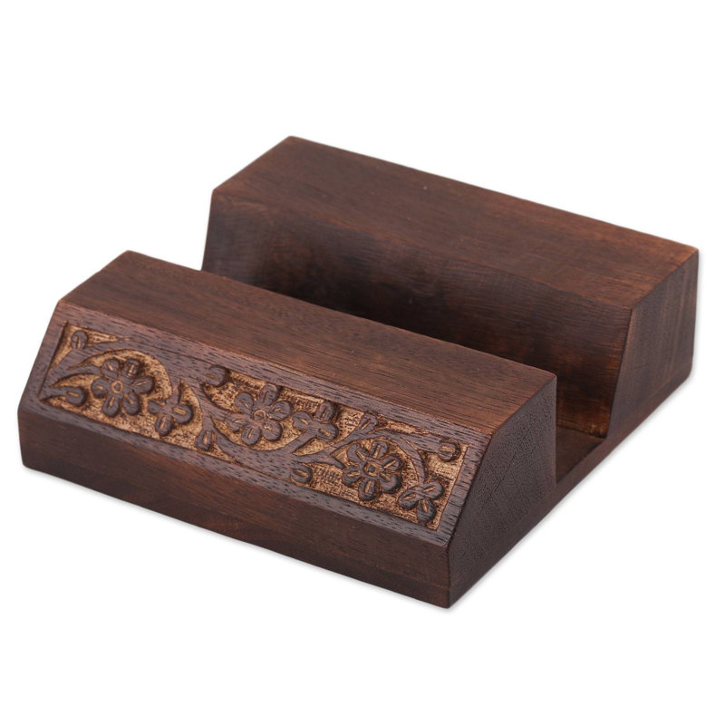 Support de bloc-notes mobile Garden Wood