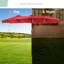 Parasol d'extérieur 15 x 9 pi à DEL double face avec base-1406645033