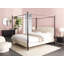 Four Poster Bed Boucle DANNEMOIS-2030184316-2030184257