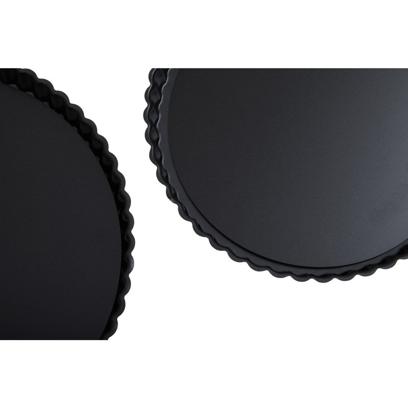 Premier Housewares Round Carbon Steel 2 Piece Baker Bakeware Set