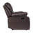 Mccubbin 62.5'' Traditional Upholstered Double Reclining Loveseat - Dual Manual Tab Pull Reclining, Durable Reinforced Frame Construction-1978647464