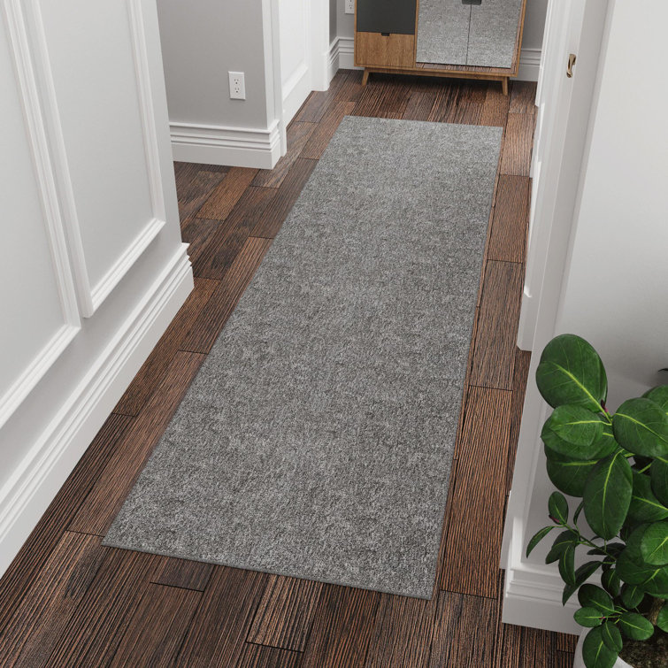 Oscar Custom Cut Non-Slip Rubberback Extra Long Hallway Runner Rug for Kitchen, Living Room, Bedroom