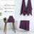 Martex Ultimate Solid 6 Piece Dark Purple Towel Set-115845220