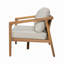 Causeuse d'extérieur en bois d'acacia