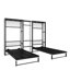 Lit simple et simple escamotable