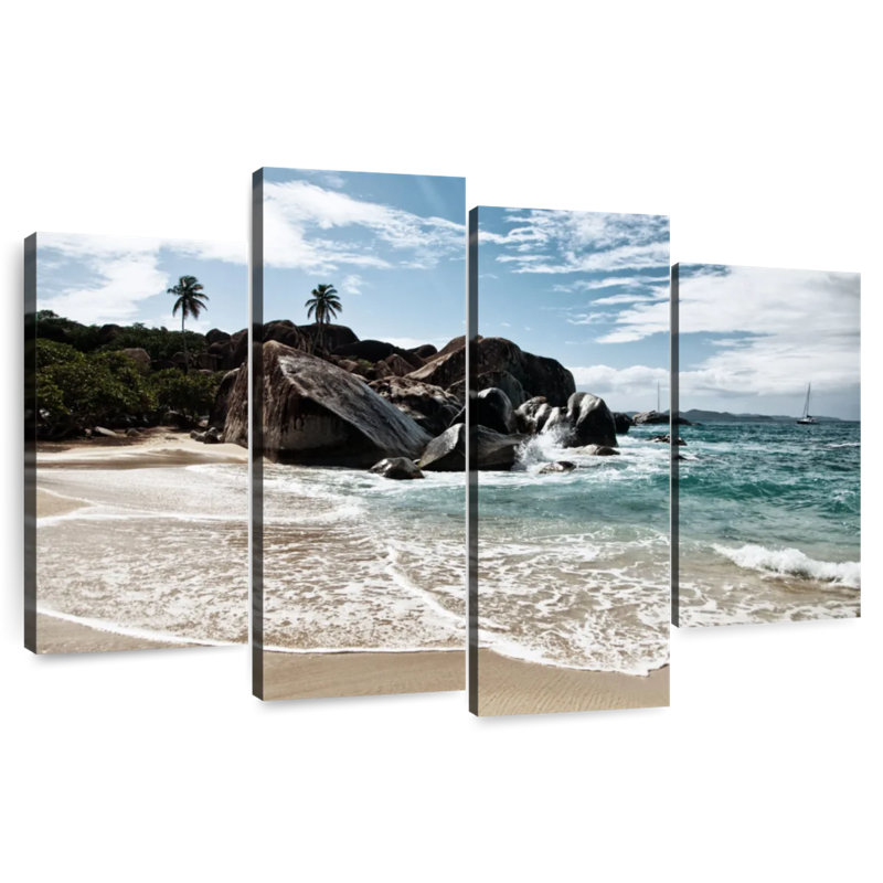 Gillard The Baths Of Virgin Gorda, 27" H x 43" W