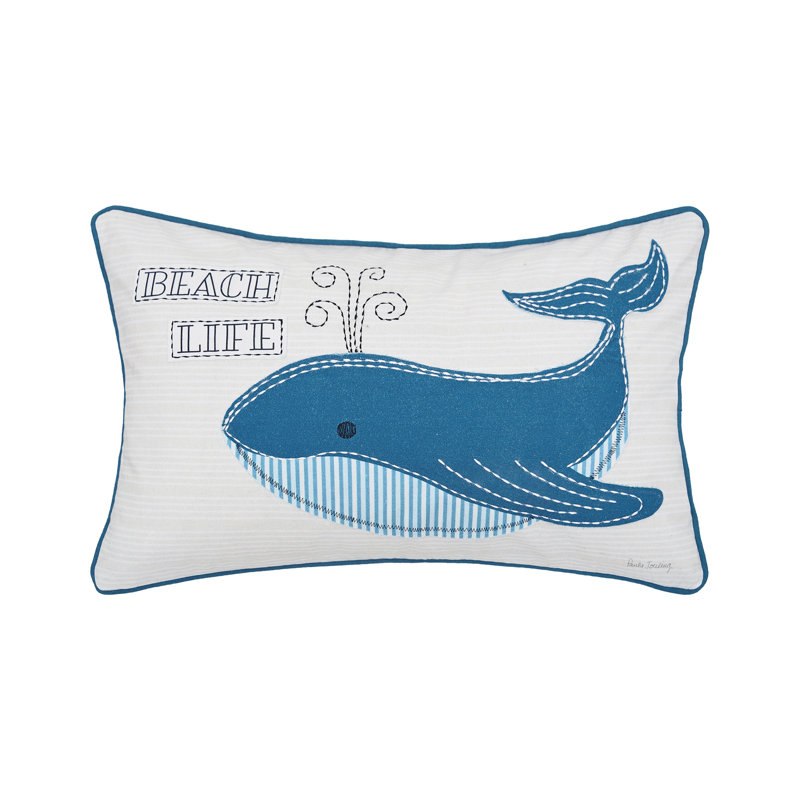 Coussin Whale Beach Life