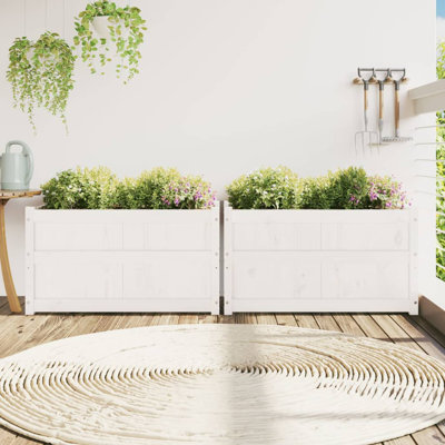 Venizelos Wood Planter Box