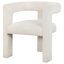 Chaise d'appoint rembourrée 1pc Contemporary Boucle
