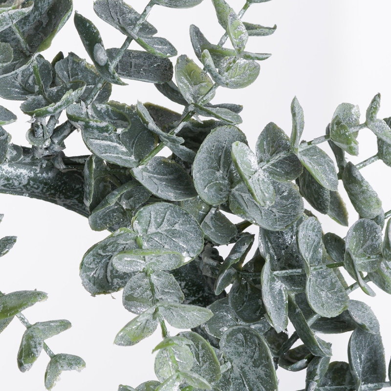 Faux Eucalyptus Wreath, 33cm H x 33cm W x 8cm D