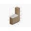 Meuble-lavabo simple 54 po Disar-117788009