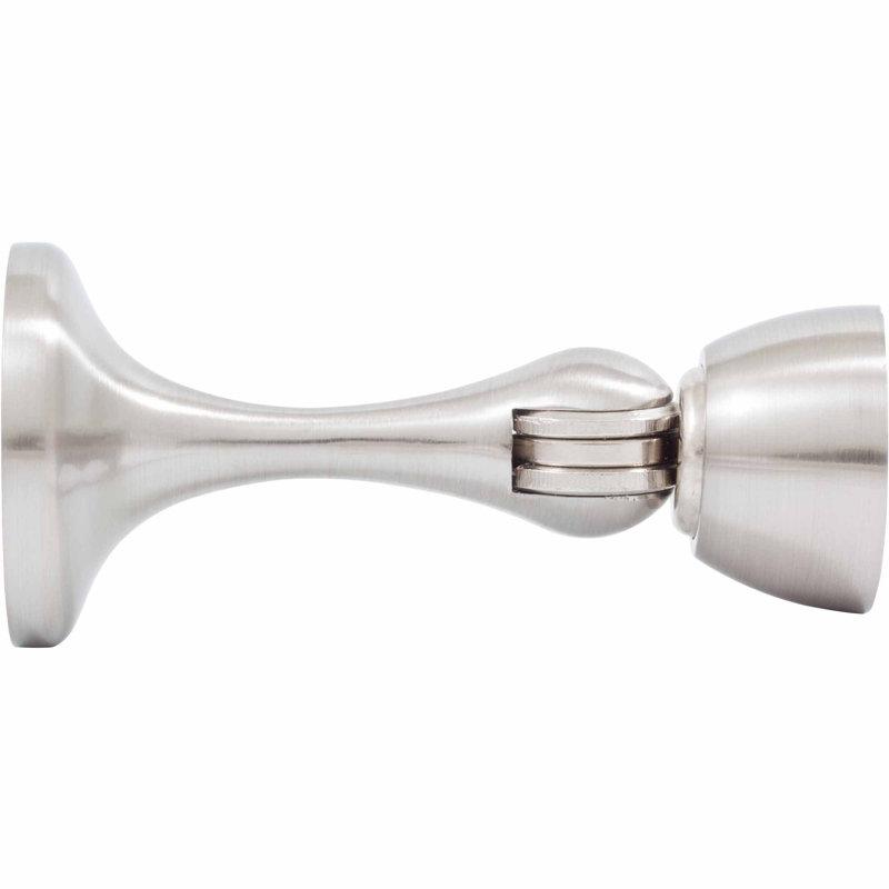 Butée de plinthe en zinc, Nickel satiné