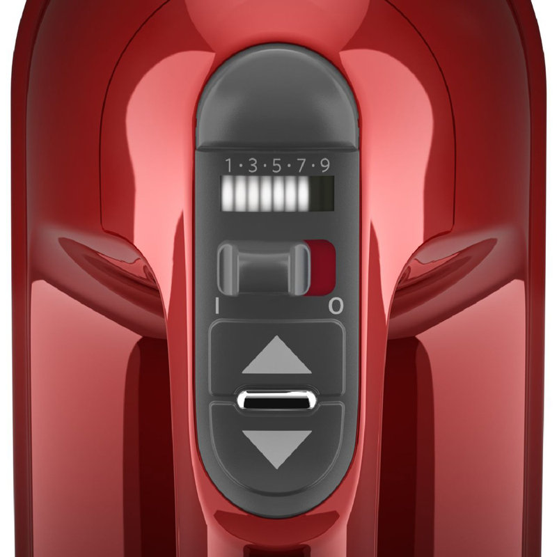 KitchenAid® 9-Speed Hand Mixer, Candy Apple Red