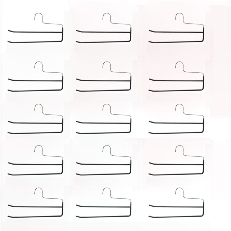 Cintre à double rangée pour pantalons antidérapants, 15
