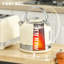 HOMCOM 1.7L 3000W Fast Boil Electric Kettle and 4 Slice Toaster Set-1648158691