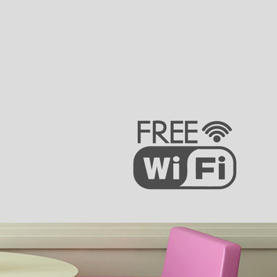 Décalcomanie murale wifi free Mccloskey
