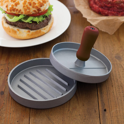 Hamburger Press with Soft Grip Handle Grill Press