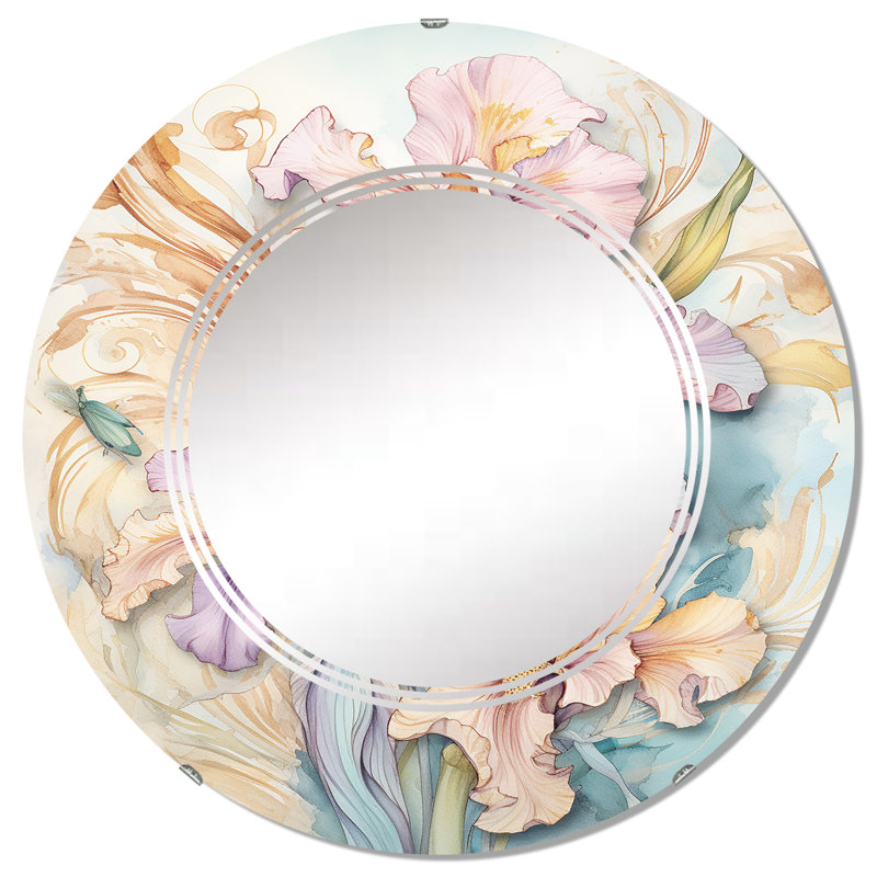 Miroir mural Zendre, 32 po x 32 po