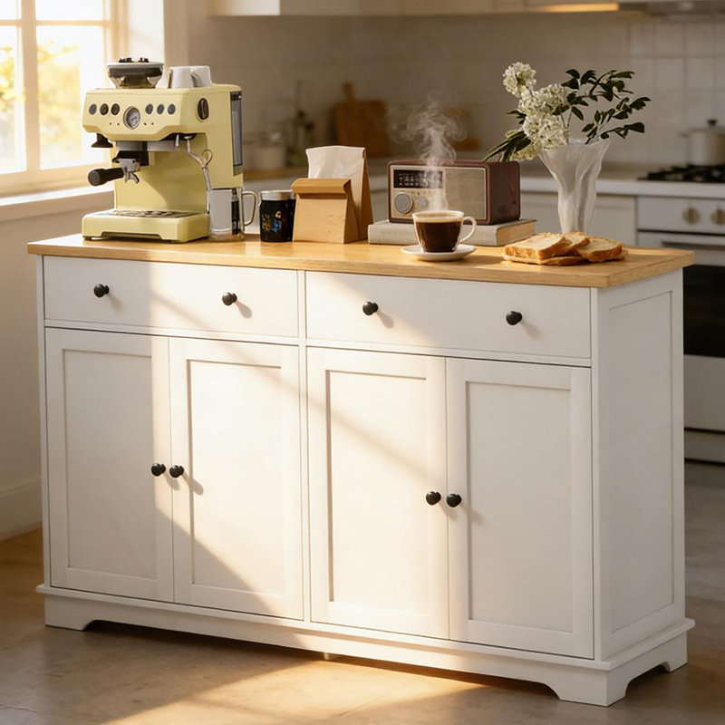 Buffet de style élégant avec tiroirs de rangement, buffet, tablettes réglables pour votre maison