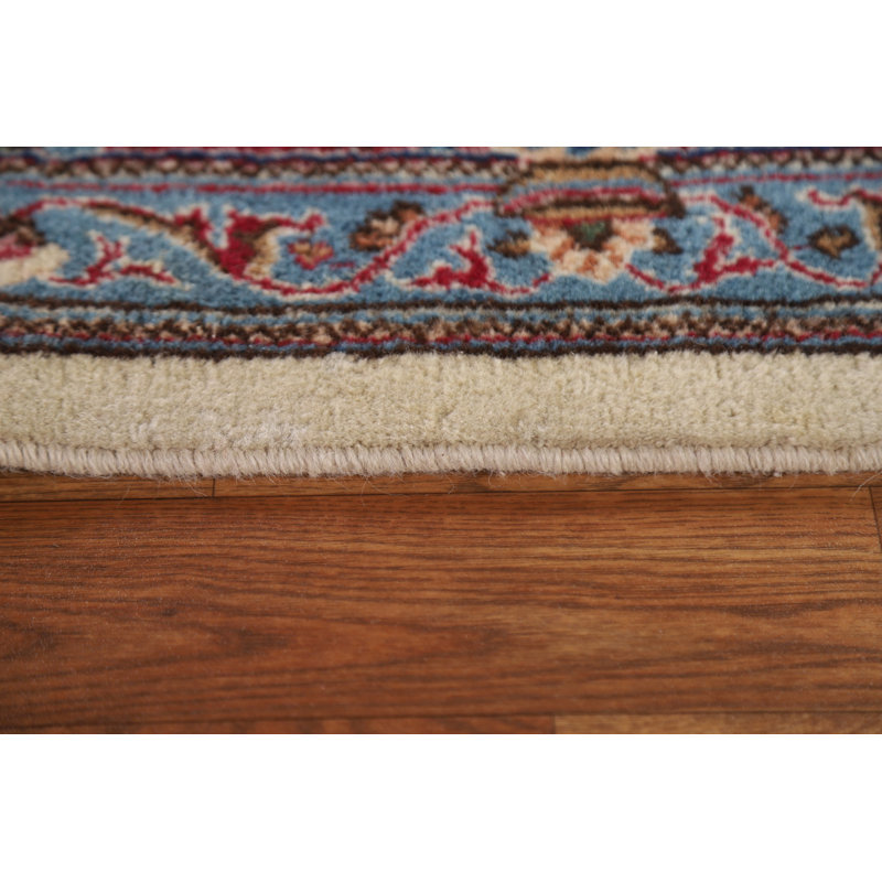Tapis unique en laine noué à la main de style années 1970 8 pi 3 po x 10 pi 9 po Ronnica
