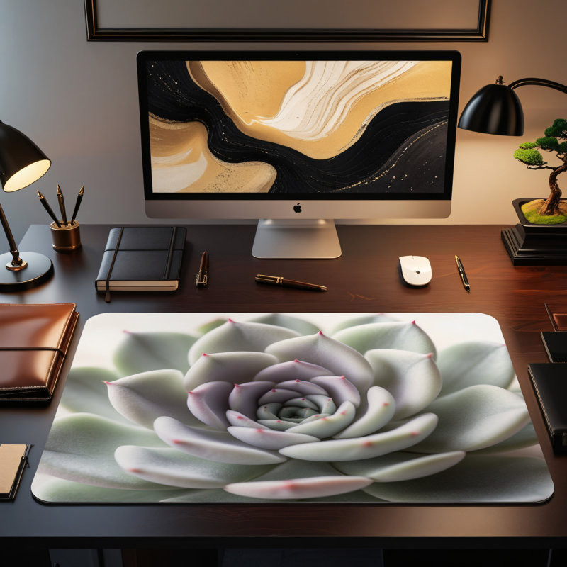 Polyester Desk Pad, 31.5x15.5