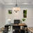 Vayden 3 - Light Dimmable Drum Chandelier-1949818233
