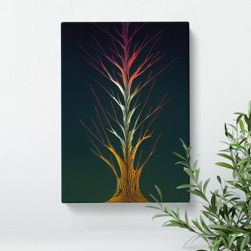 The Bold Tree - Wrapped Canvas Print, 50cm H x 35cm W x 3cm D