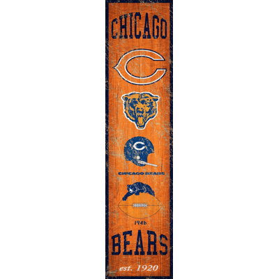 « heritage », impression sur bois NFL