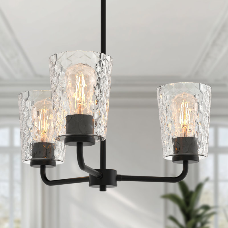 Lustre encastré 3 lumières Adrianny