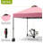 10' X 10‘ Pop Up Canopy With Sidewalls For Outdoor, Waterproof Portable Canopy With One Push Setup-109519363