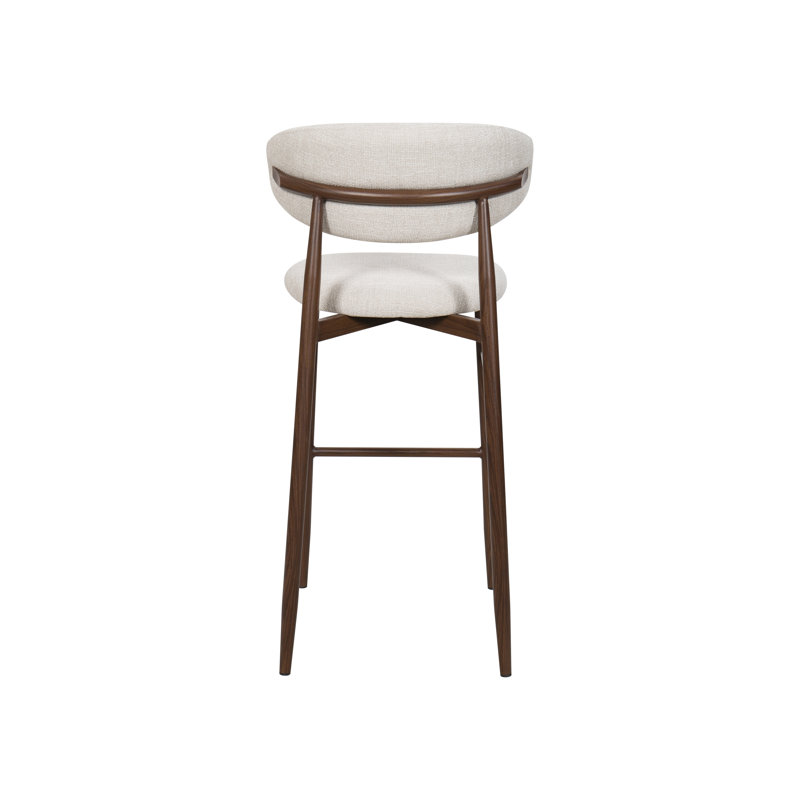 Maust Metal Bar Stools With Cushion (Set of 2)