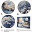 «Christmas Winter Cottage Scenery IV - Winter Landscape», art mural-182808343-182808342