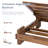 Patio Wood Chaise Lounge Chair, Outdoor Chaise Lounge with Cushions-597606597