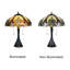 Lampe de table brun 21,3 po Laurie-20999269