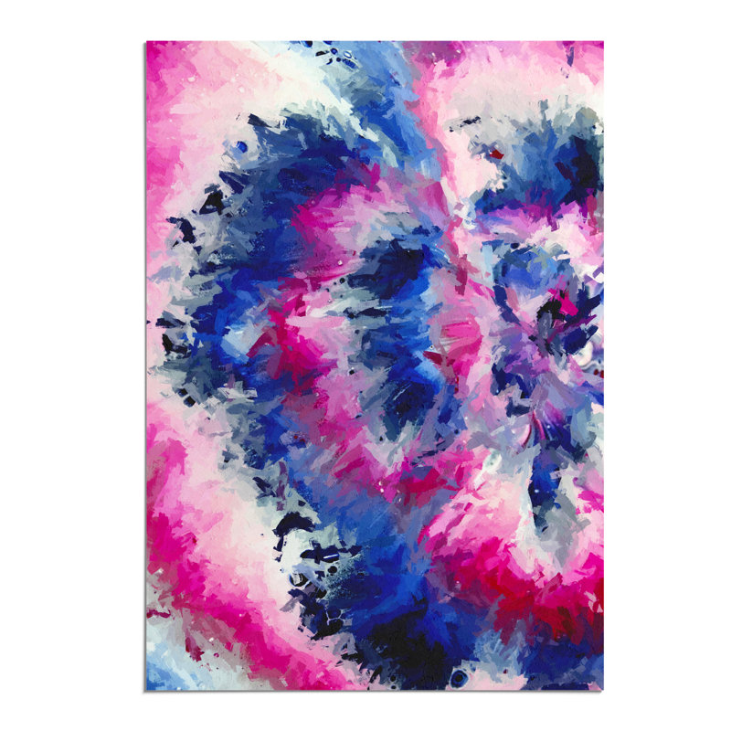 Paradise City Abstract - Wall Art, 59.4cm H x 42cm W, Paper