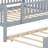 Wood Daybed with Trundle and Fence Guardrails-317973216-317973218