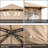 9 pi. L 9 pi. D Abri de jardin en acier-69907382