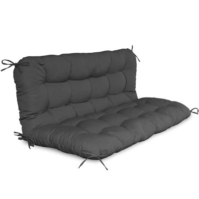 Coussin de banc d'extérieur imperméable pour 2-3 personnes