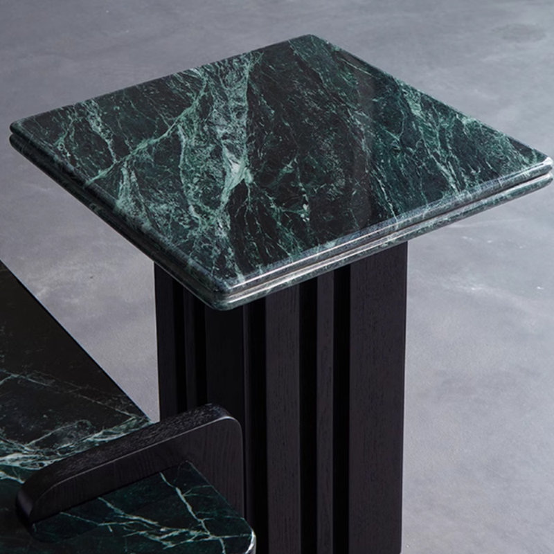 Light luxury unique design simple coffee table, 15.74" H x 39.37" L x 27.55" W